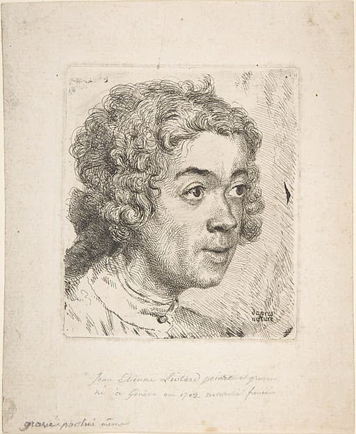 Self-Portrait as a Young Man, by Jean Etienne Liotard