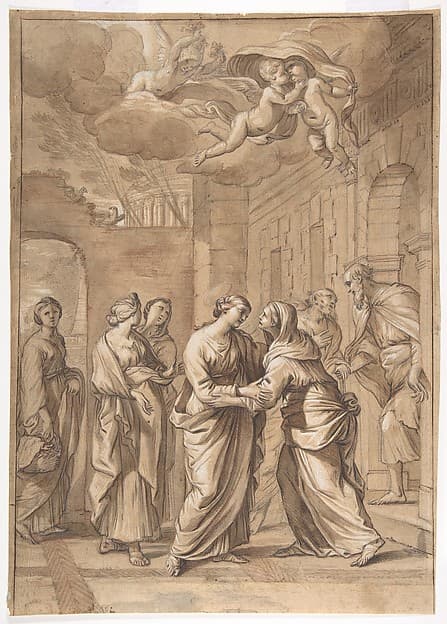 The Visitation, by Nicolas Mignard