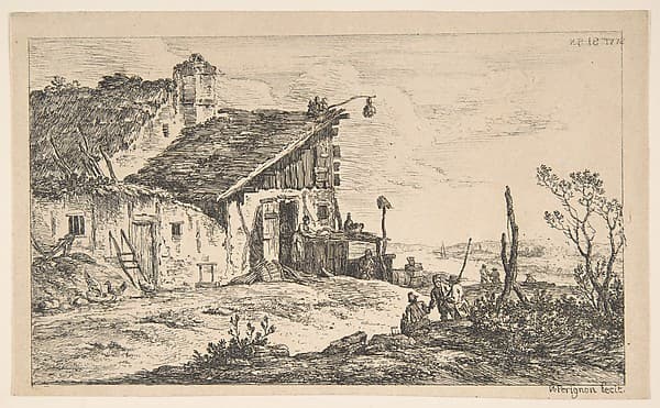 Rustic Landscape, by Nicolas Pérignon the Elder