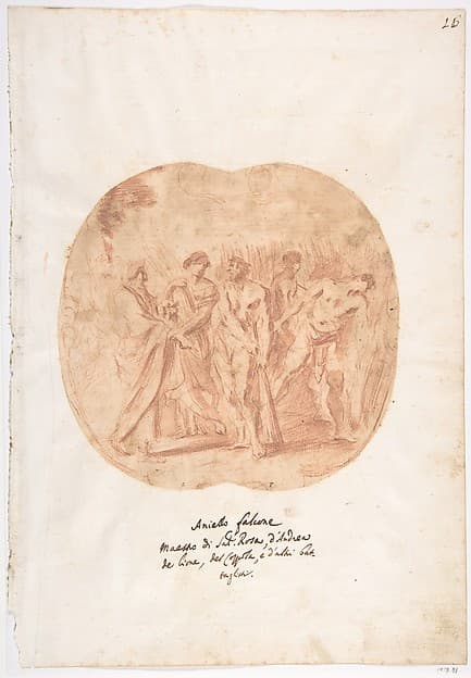Ruth and Boaz, by Aniello Falcone
