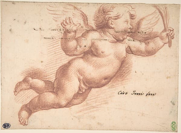 Flying Putto, by Ciro Ferri