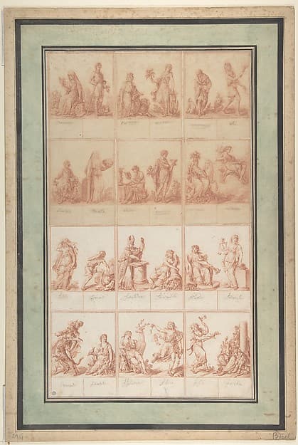 Illustrations for an Allegorical Pattern Book, by Antoine Borel