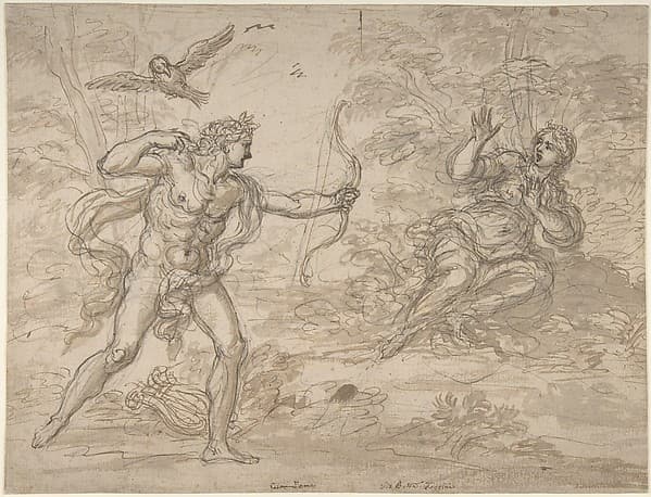 Apollo and Coronis, by Giovanni Battista Foggini