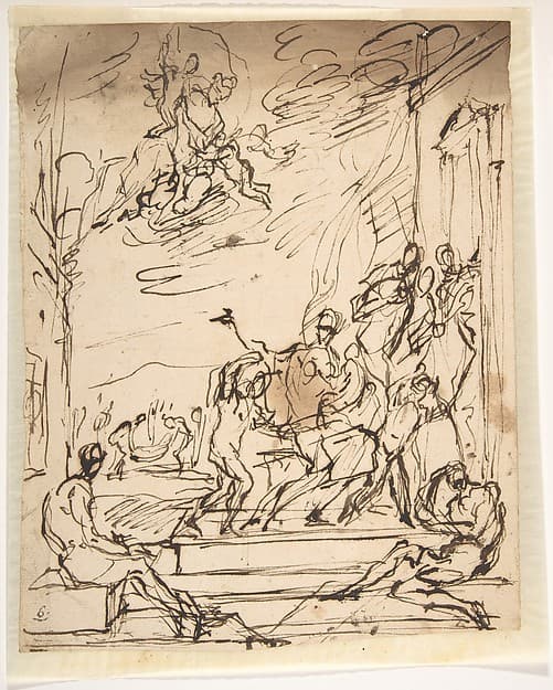 Unidentified Subject: Scene of Martyrdom ?, by Micco Spadaro (Domenico Gargiulo)