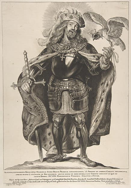 St. Bavo, from the series Saints of North and South Netherlands, by Pieter Soutman