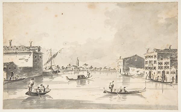The Island of Burano, by Giacomo Guardi