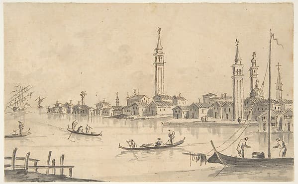 Quinta Valle at Castello, by Giacomo Guardi