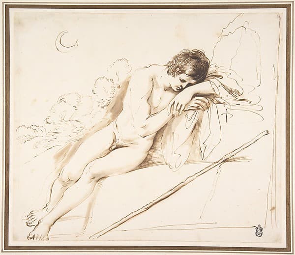 Endymion Sleeping, by Guercino (Giovanni Francesco Barbieri)