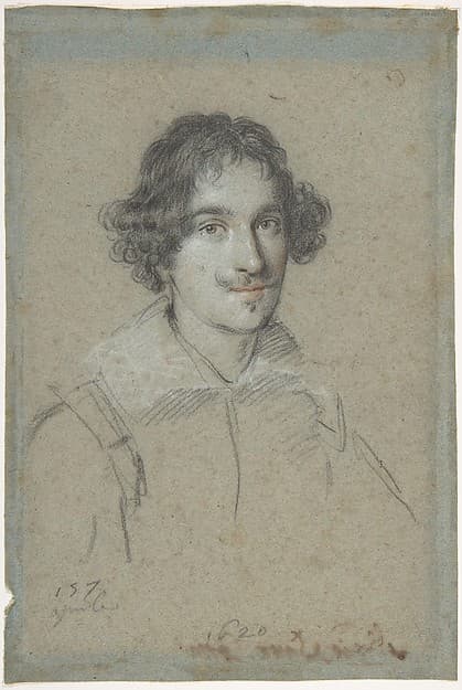 Portrait of Giovanni Battista Rossa, by Ottavio Leoni (Il Padovano)