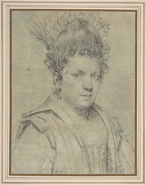 Portrait of a Woman, by Ottavio Leoni (Il Padovano)