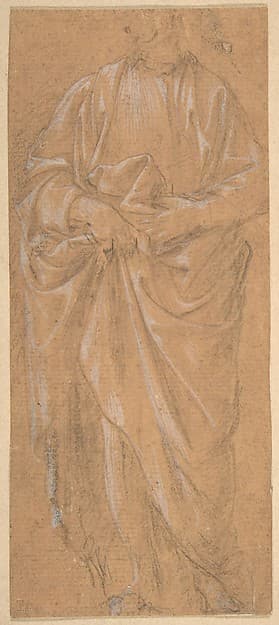 Standing Male Figure, by Filippino Lippi