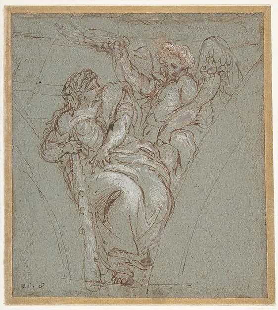Virtue Crowned by Honor, by Carlo Maratti
