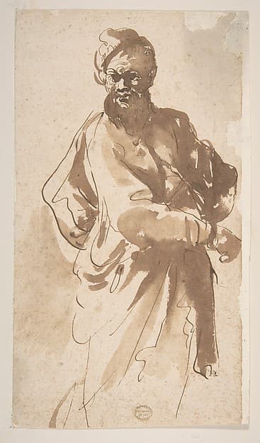 Figure of a Man, by Pier Francesco Mola