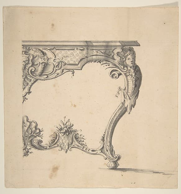 Design for a Table, by Giovanni Battista Natali III