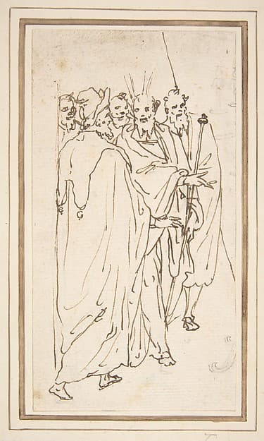 Moses and Other Figures, by Cesare Nebbia