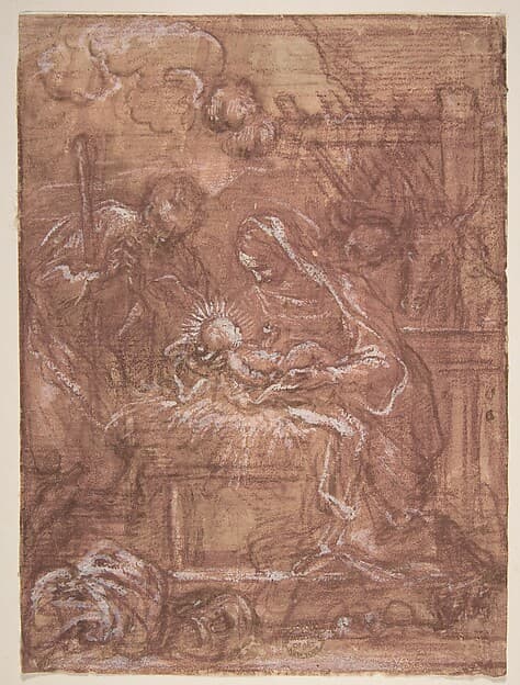 The Nativity, by Giuseppe Passeri (Passari)