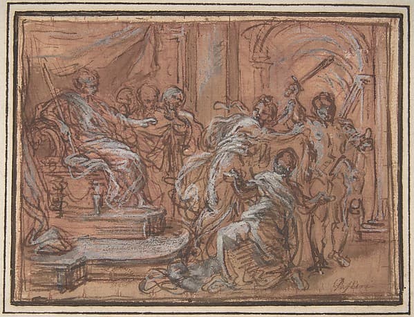 The Judgment of Solomon, by Giuseppe Passeri (Passari)