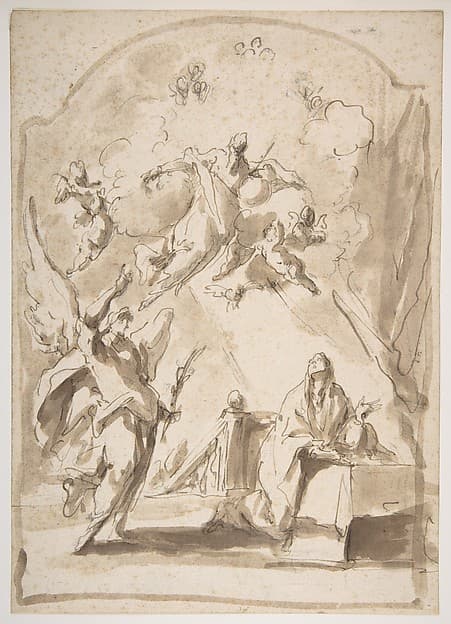 The Annunciation, by Giovanni Antonio Pellegrini