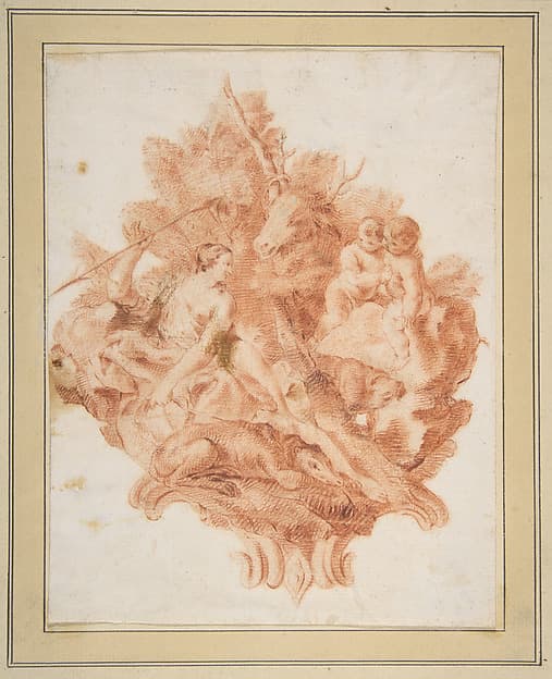 Vignette Illustrating Torquato Tasso's "Gerusalemme Liberata" (X:78), by Giovanni Battista Piazzetta
