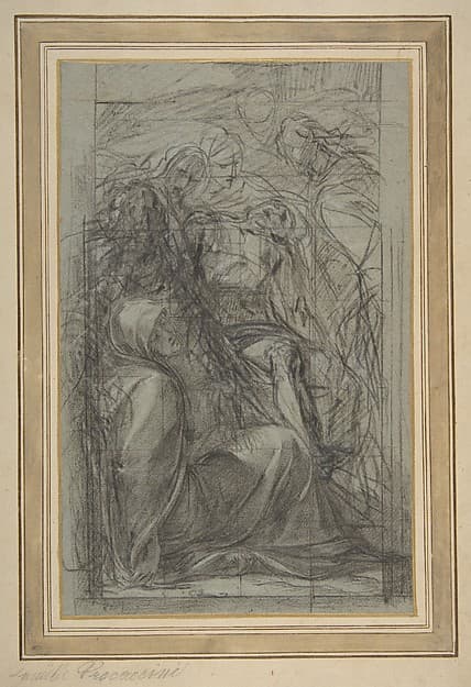 Study for the Pietà, by Giulio Cesare Procaccini