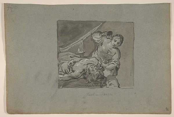 Jael and Sisera, by Leonaert Bramer