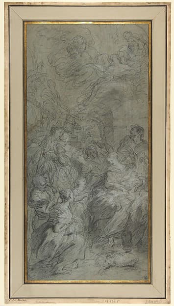 The Adoration of the Shepherds, by François Le Moyne