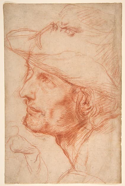 Head of a Man, by Antonio d'Enrico Tanzio (Tanzio da Varallo)