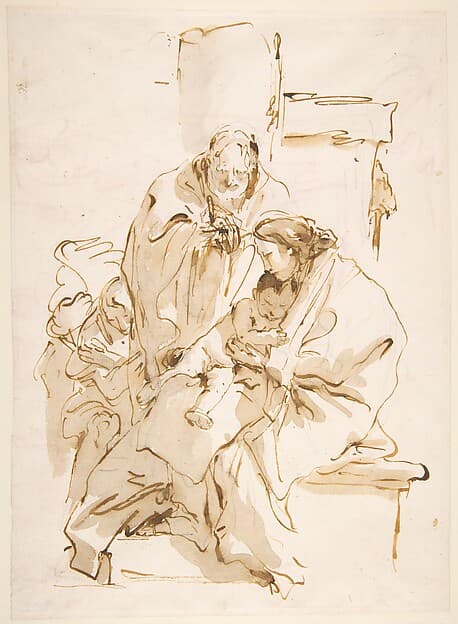 The Holy Family, by Giovanni Battista Tiepolo