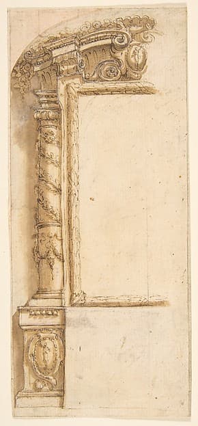 Left Half Design for an Architectural Project, by Mauro Antonio Tesi