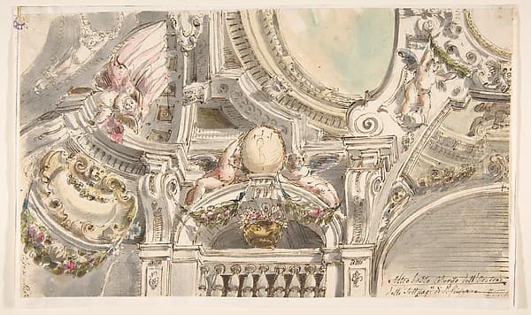 Design for a Ceiling, by Faustino Trebbi