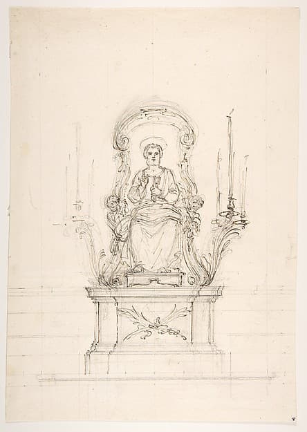 Saint Peter Enthroned, by Luigi Vanvitelli