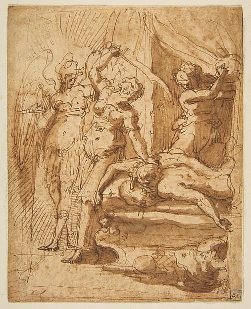 Judith Decapitating Holofernes, by Giorgio Vasari
