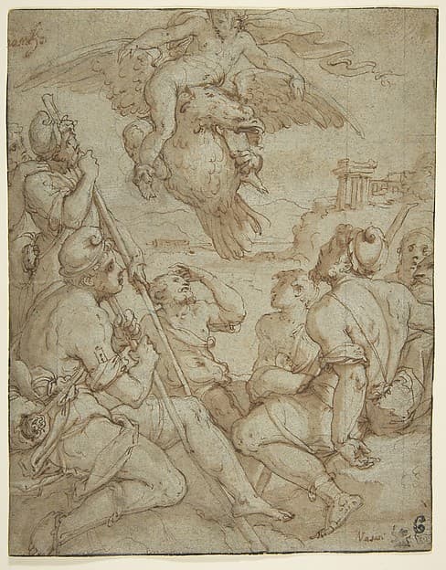 The Abduction of Ganymede, by Giorgio Vasari