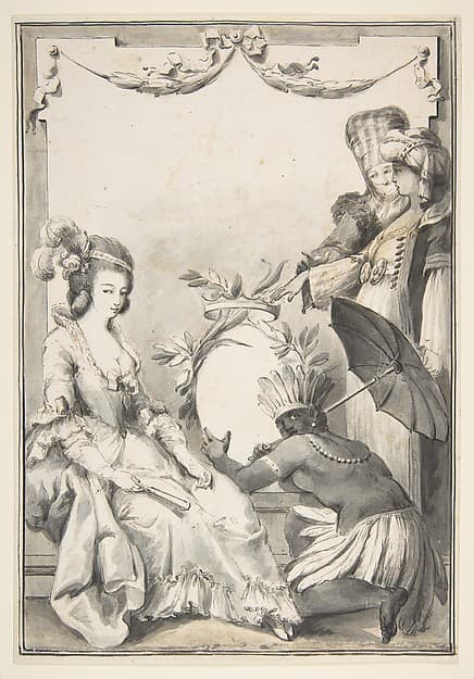 Allegorical Figures of the Four Continents, by Teodoro Viero
