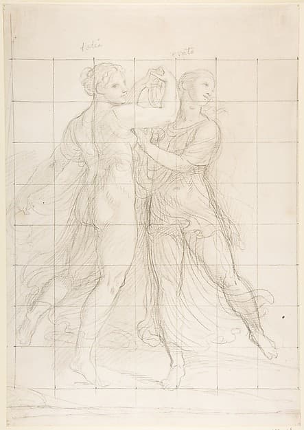 The Muses Thalia and Erato, by Andrea Appiani