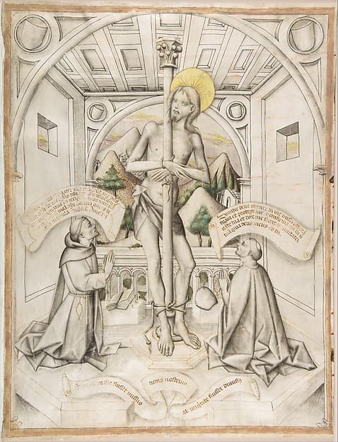 Christ at the Column, by Delli brothers