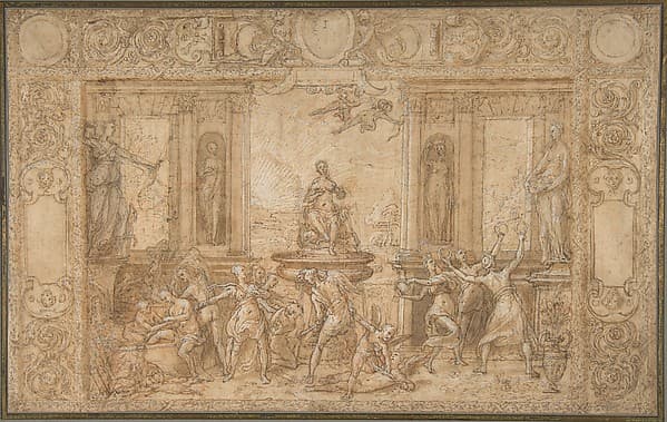 Study for The Allegory of Spring, by Federico Zuccaro (Zuccari)