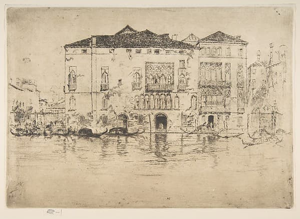The Palaces, by James McNeill Whistler