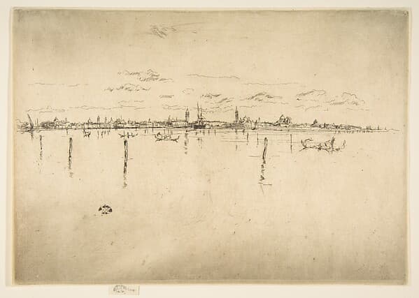 Little Venice (The Little Venice), by James McNeill Whistler