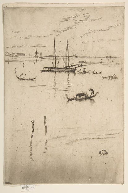 The Little Lagoon, by James McNeill Whistler