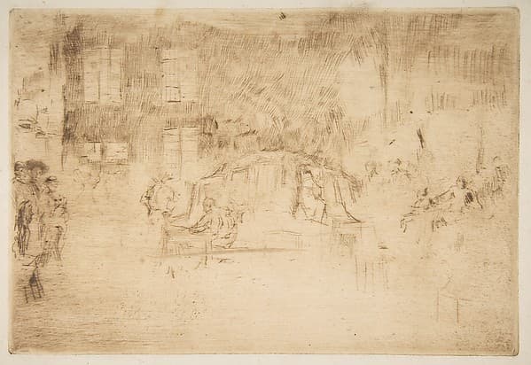 Glass Furnace: Murano (Murano – Glass Furnace), by James McNeill Whistler