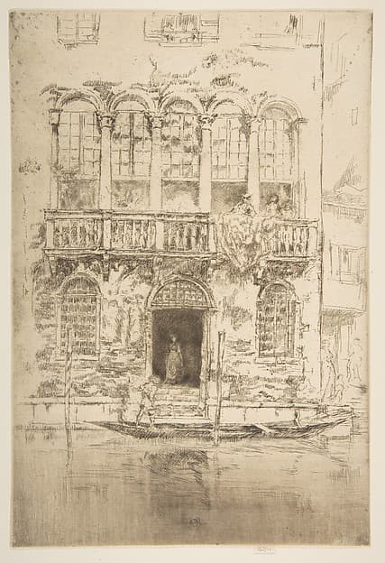 The Balcony, by James McNeill Whistler
