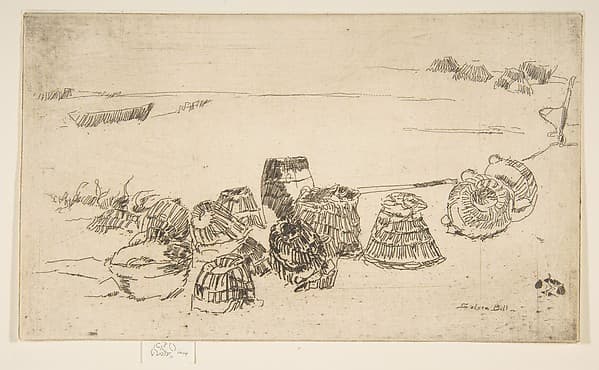 Lobster Pots (Lobster Pots – Selsea Bill), by James McNeill Whistler