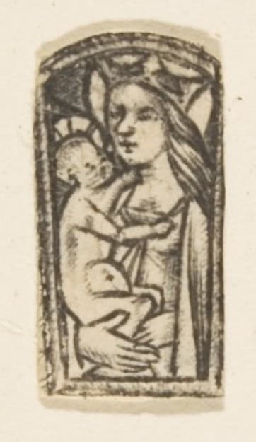 Virgin and Child, by Anonymous, German, 15th century