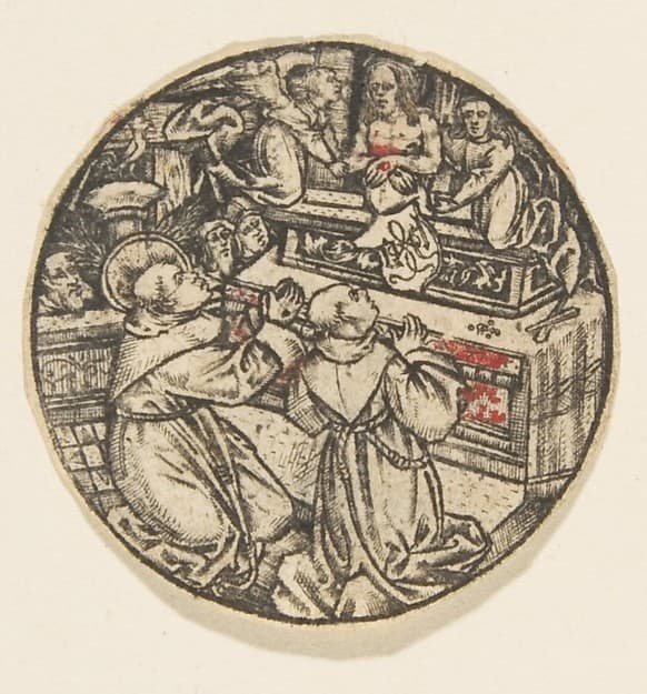 The Mass of St. Gregory, by Anonymous, German, 15th century