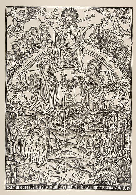 The Last Judgment, by Anonymous, German, 15th century