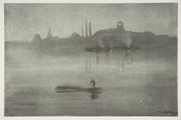 Nocturne (Nocturne: The Thames at Battersea), by James McNeill Whistler