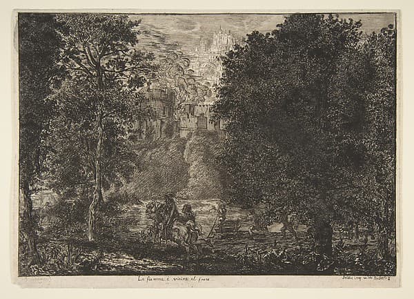 La fiamma è vicina al fuoco, by Félix Bracquemond