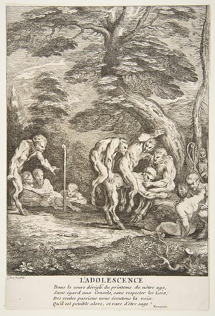 Youth, by Claude Gillot