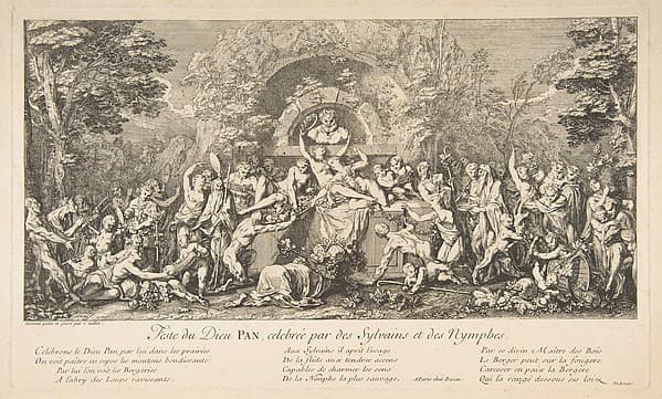 Feast of Pan, by Claude Gillot